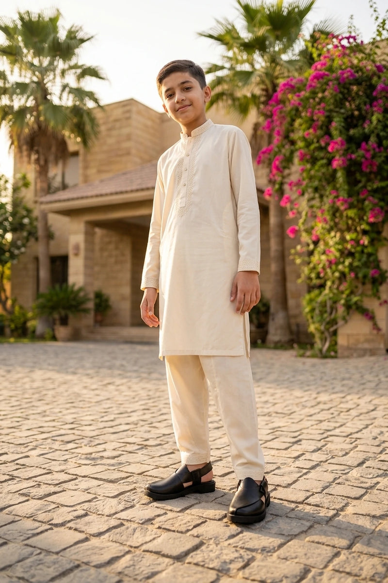 Boy Peshawari Sandal Black 0620968