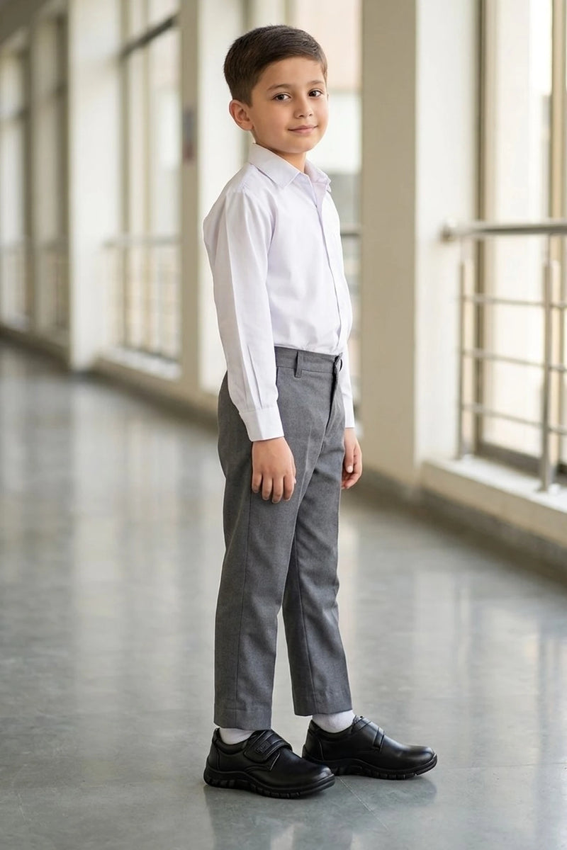 Boy School Shoes Black 0610462