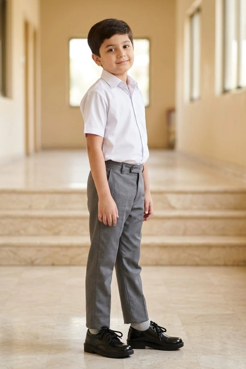 Boy School Shoes Black 0610464