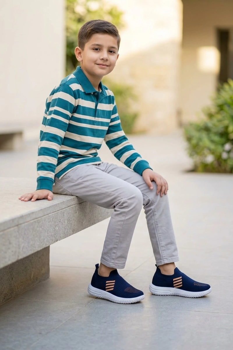 Boy Sneaker Shoes Blue 0640106