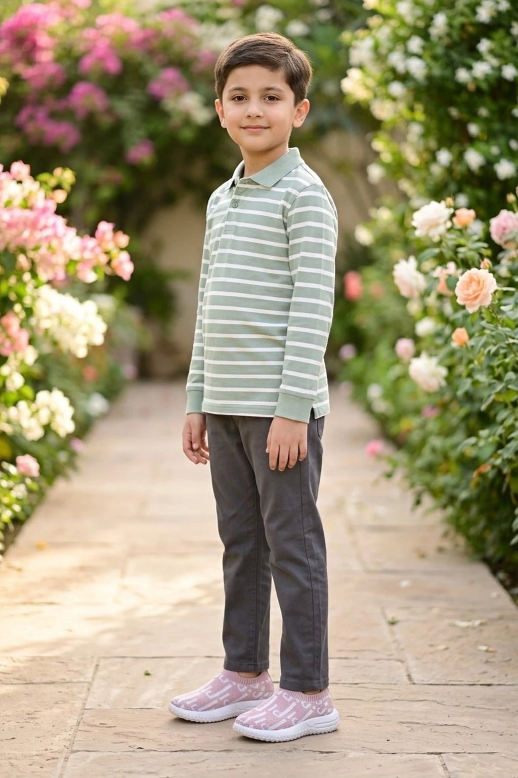 Boy Sneaker Shoes Pink 0640105