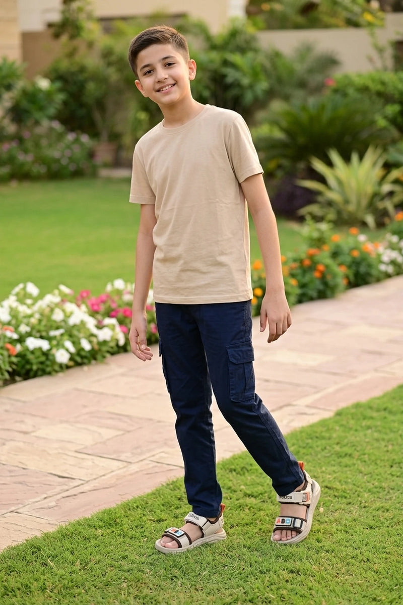 Boy Sport Sandal Fawn 0621066
