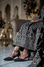 Bridal Court Shoes Black 0450128