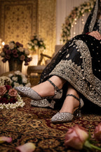 Bridal Court Shoes Black 0450175