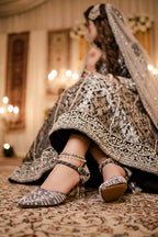 Bridal Court Shoes Black 0450186