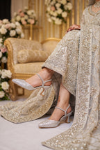 Bridal Court Shoes Silver 0450146