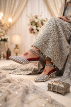 Bridal Court Shoes Silver 0450180