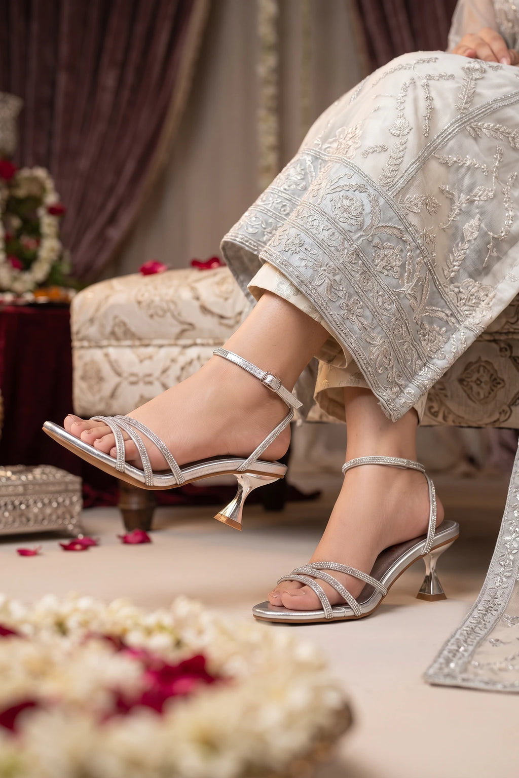 Bridal Sandal Silver 0421610