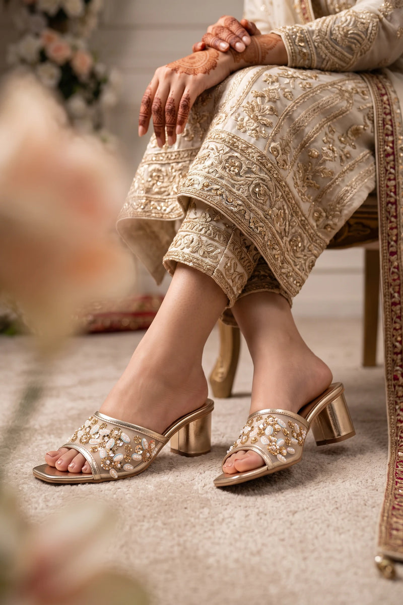 Bridal Slipper Golden 0413649