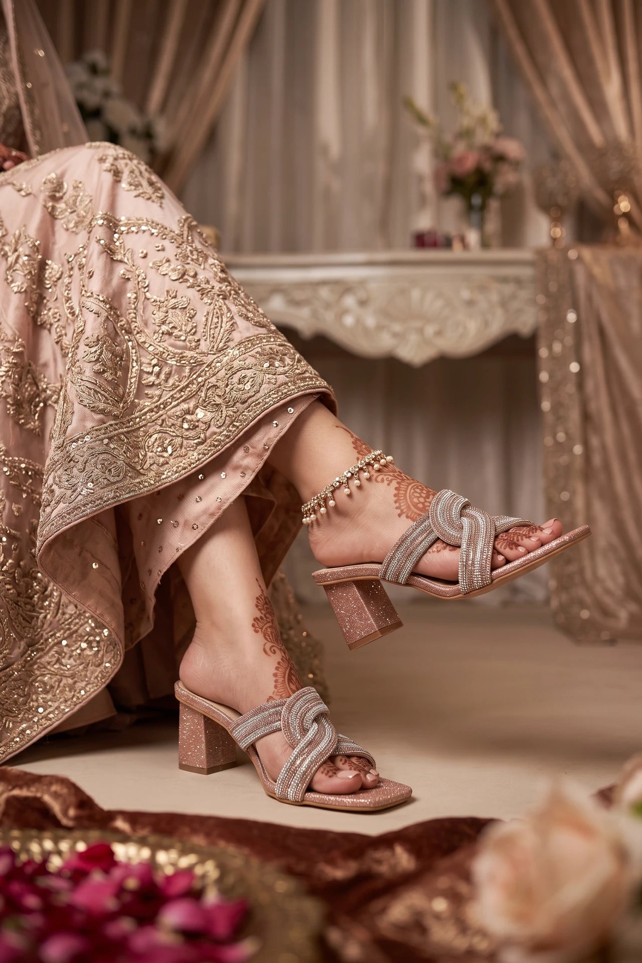 Bridal Slipper Peach 0411652