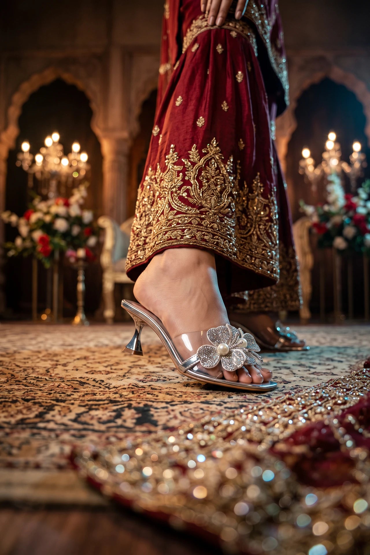 Bridal Slipper Silver 0412937