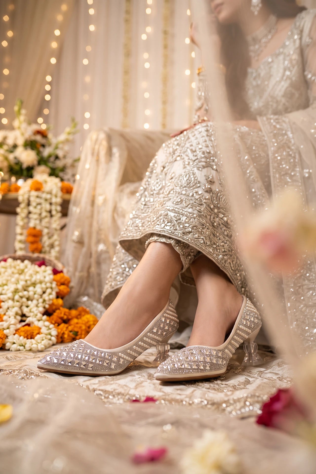 Bridal Court Shoes Fawn 0450178