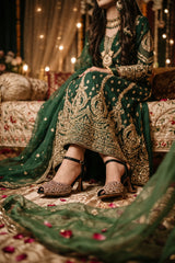 Bridal Court Shoes Green 0450095