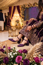 Bridal Court Shoes Purple 0450098