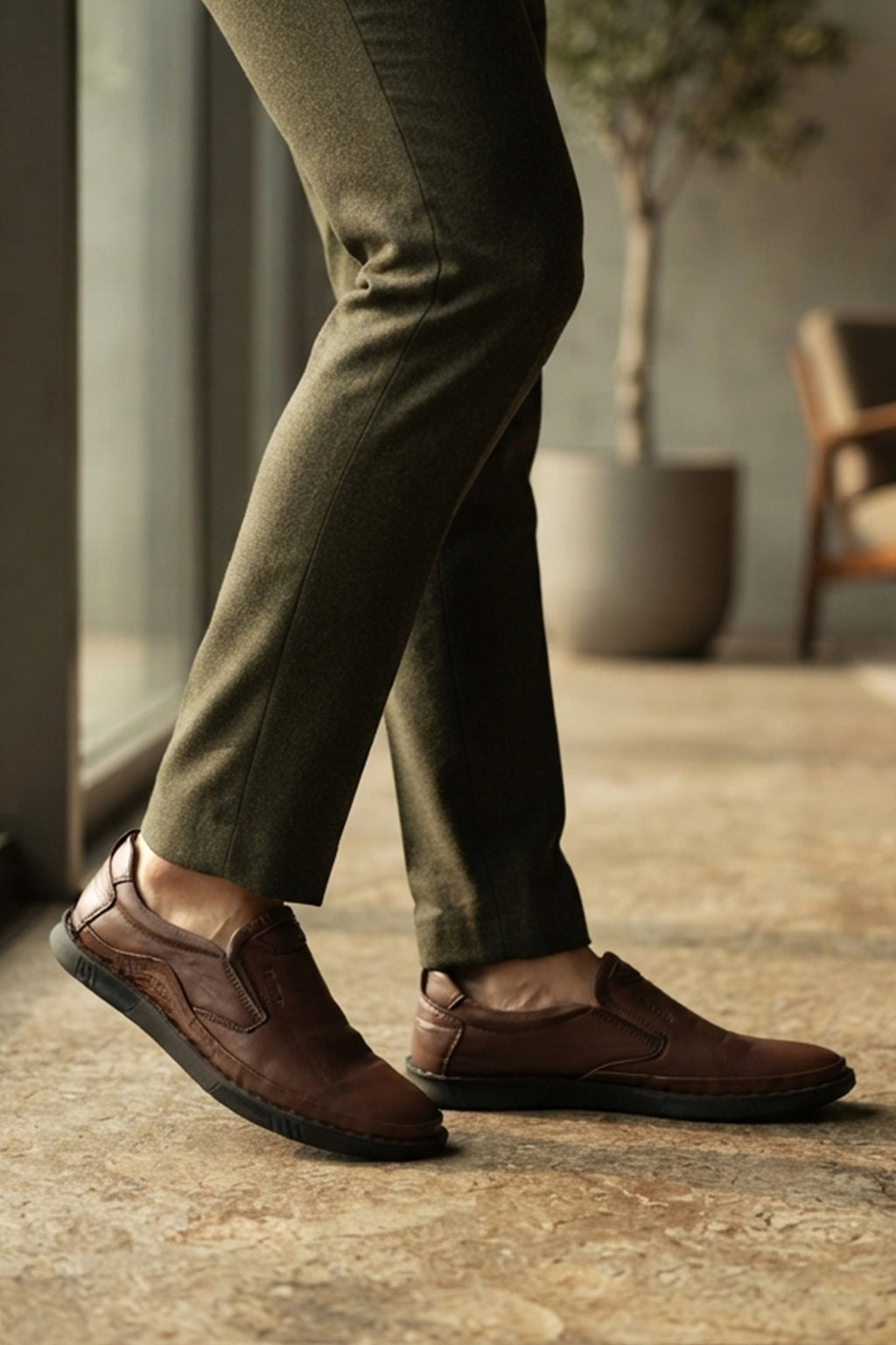 Brown Casual Shoes For Men 0160523