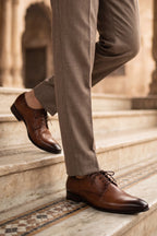 Brown Derby Formal Shoes 0111261