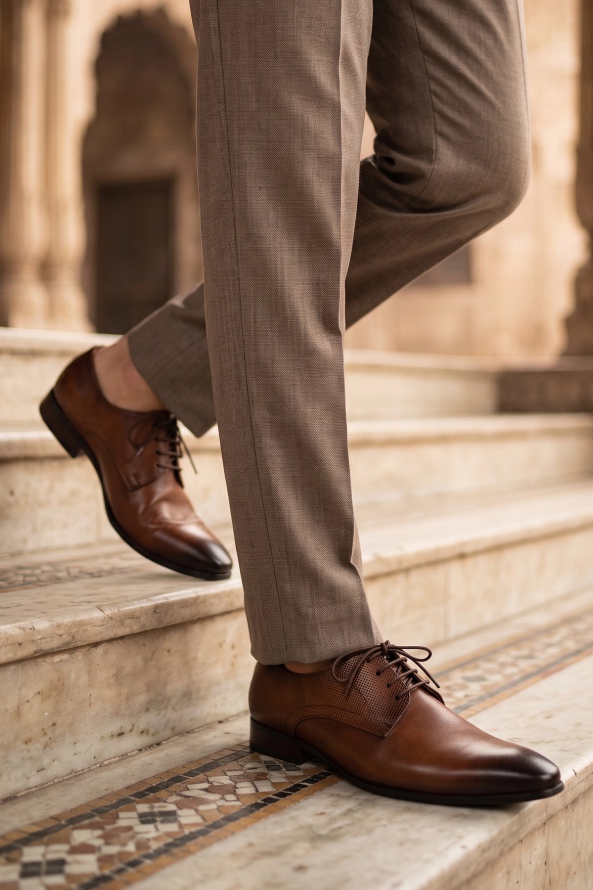 Brown Derby Formal Shoes 0111261