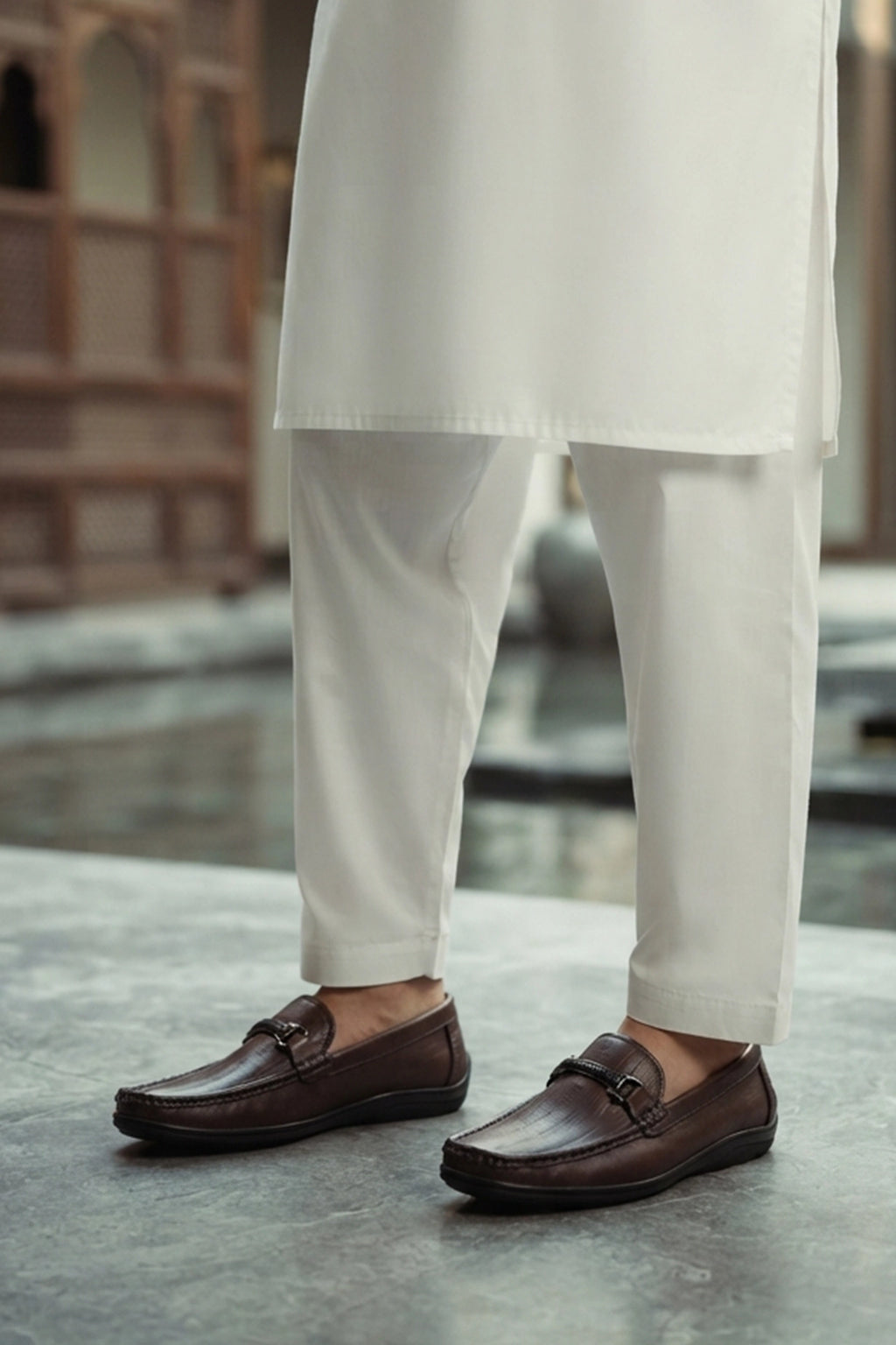 Brown Horsebit Comfy Loafers 0160529