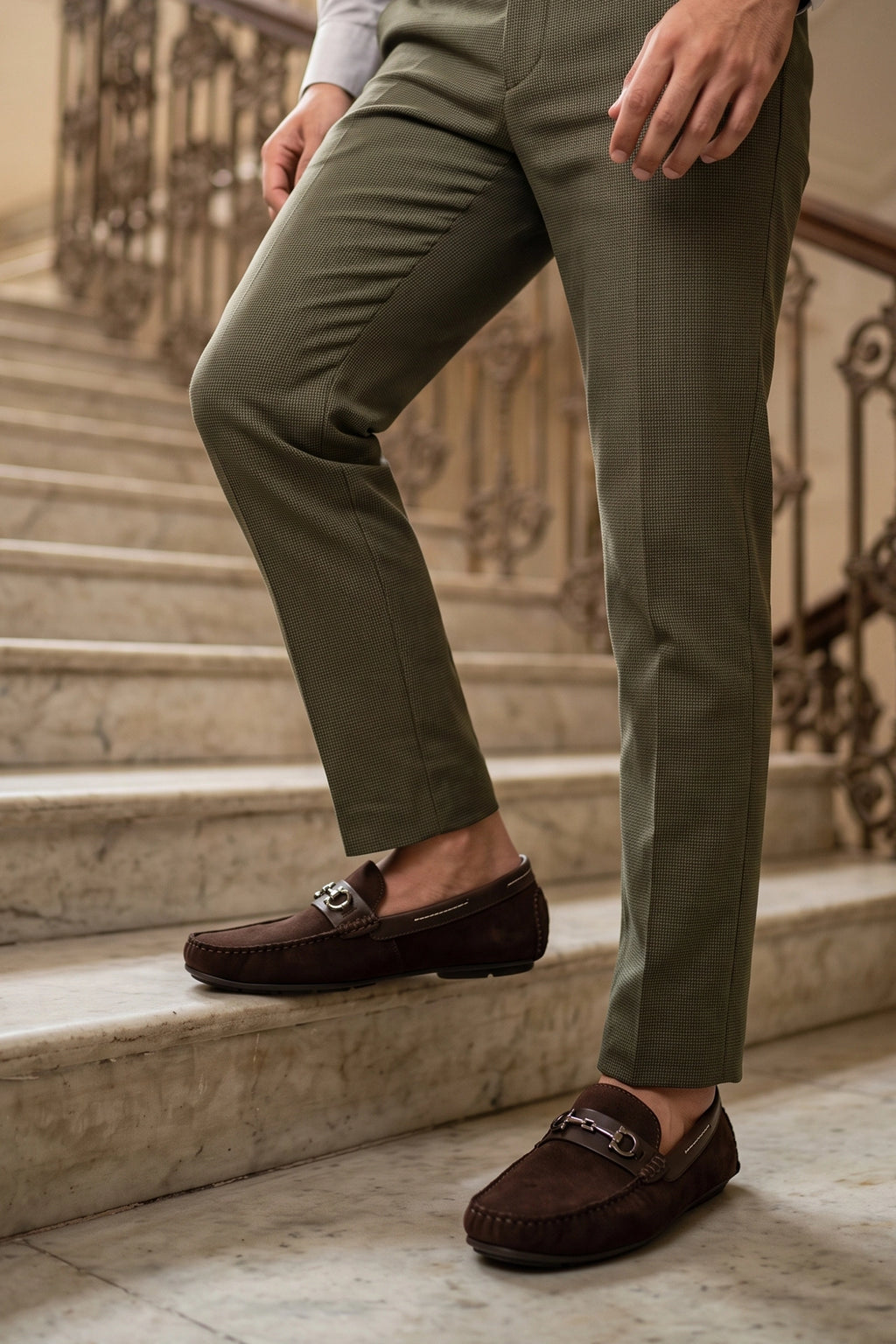 Brown Loafer Shoes 0130935