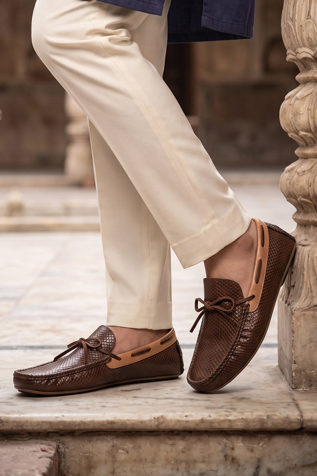 Brown Loafer Shoes 0130940