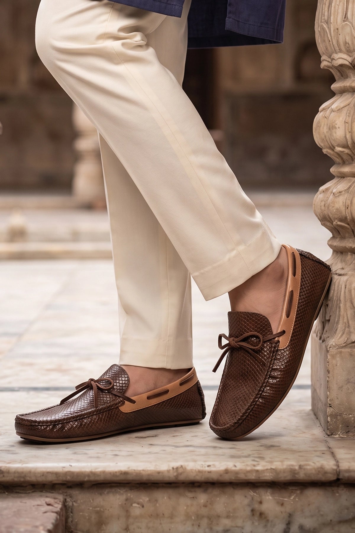 Brown Loafer Shoes 0130940