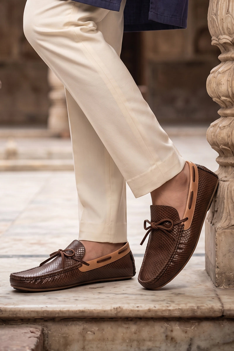 Brown Loafer Shoes 0130940