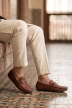 Brown Loafer Shoes 0130942