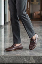 Brown Loafer Shoes 0130944