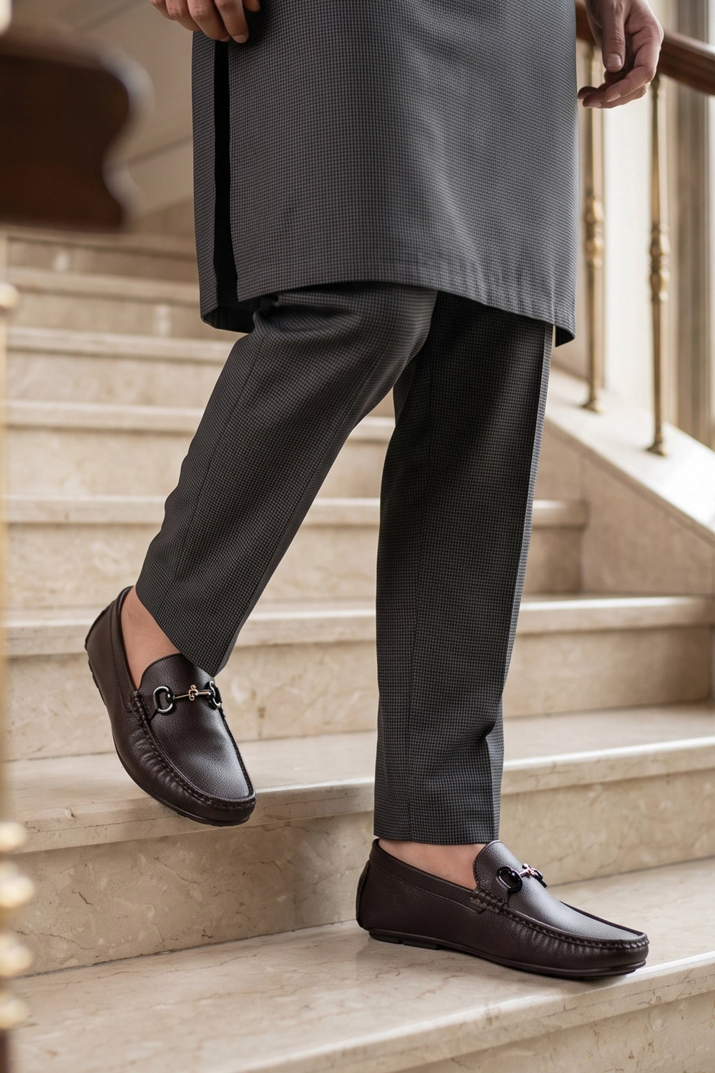 Brown Loafer Shoes 0130972