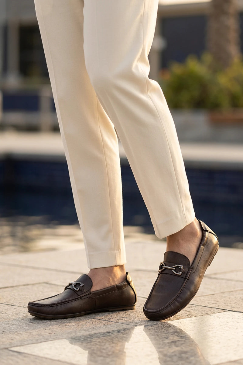 Brown Loafer Shoes 0130992