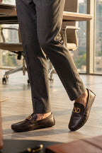 Brown Loafer Shoes 0130996