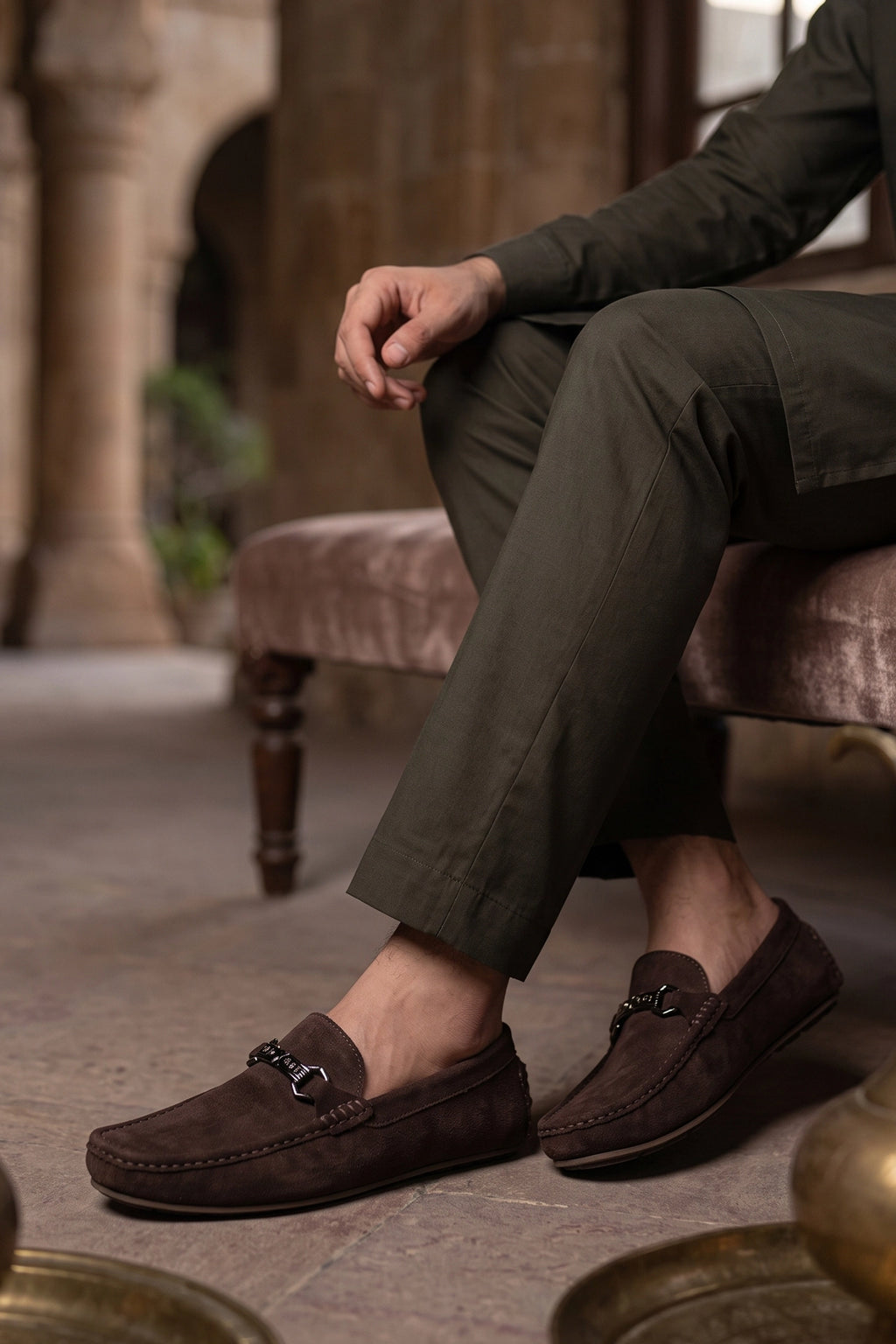 Brown Loafer Shoes 0130998
