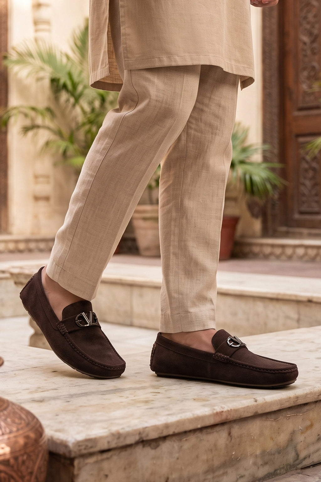 Brown Loafer Shoes 0131000