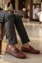 Brown Modern Loafers For Men 0130954