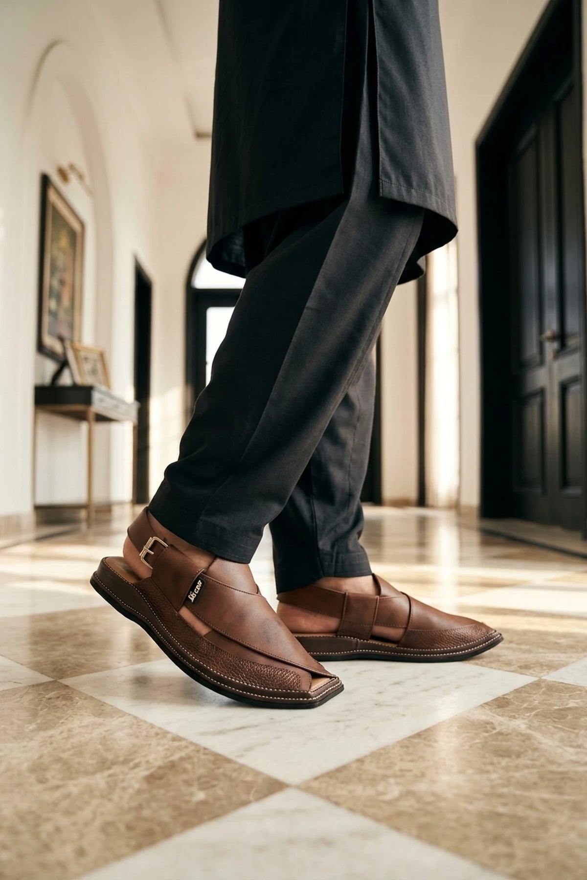 Brown Peshawari Chappal 0140207