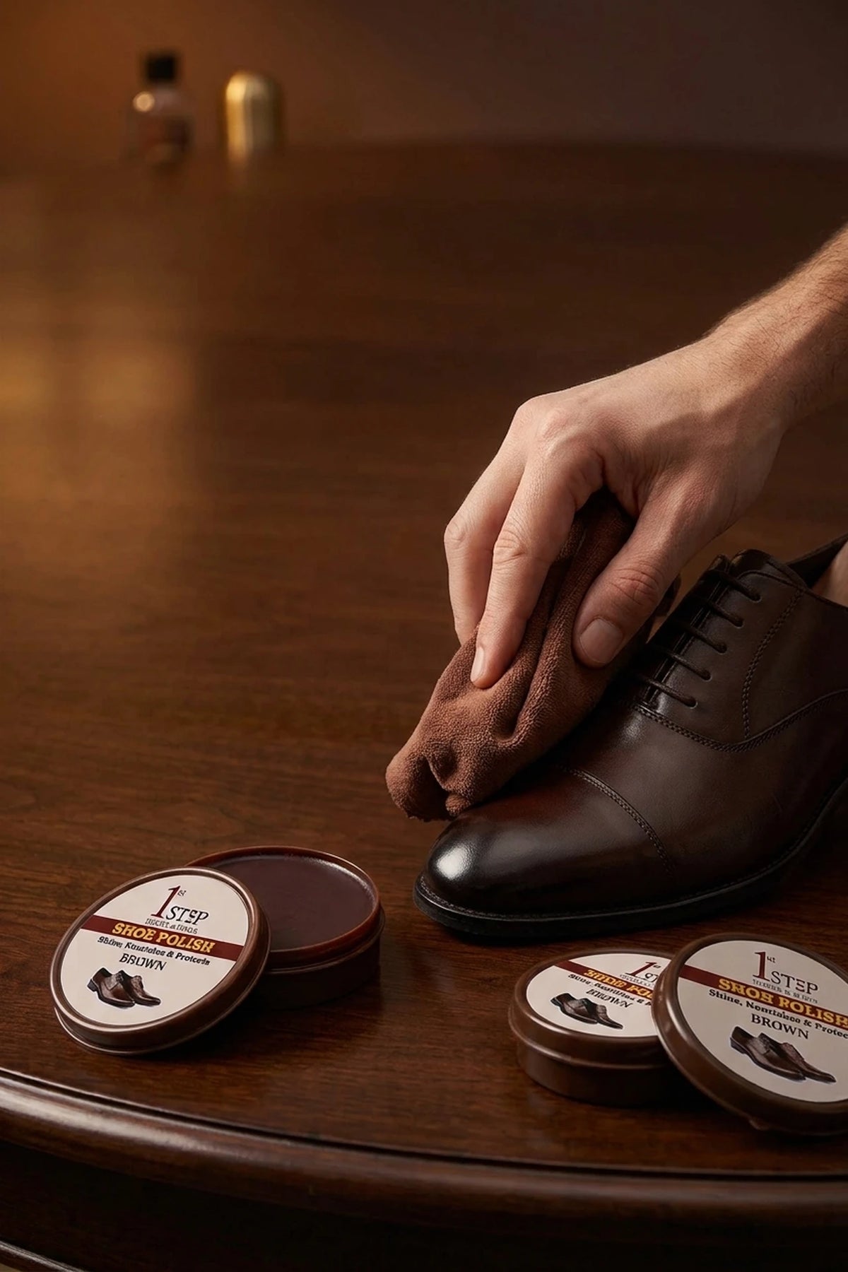 Brown Shoe Polish 0255001