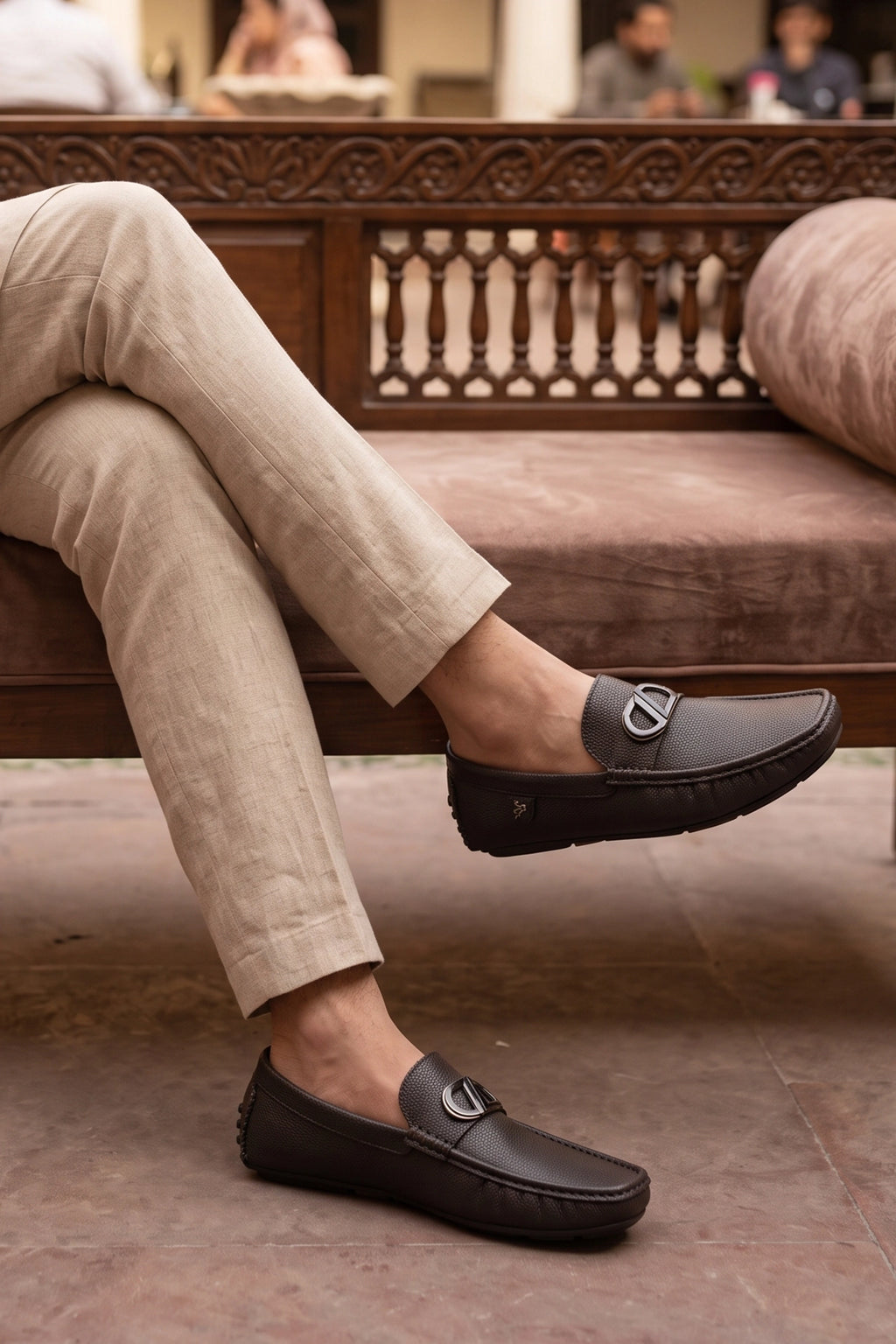 Brown Stylish Loafers For Men 0130955
