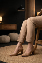 Casual Court Shoes Fawn 0450130