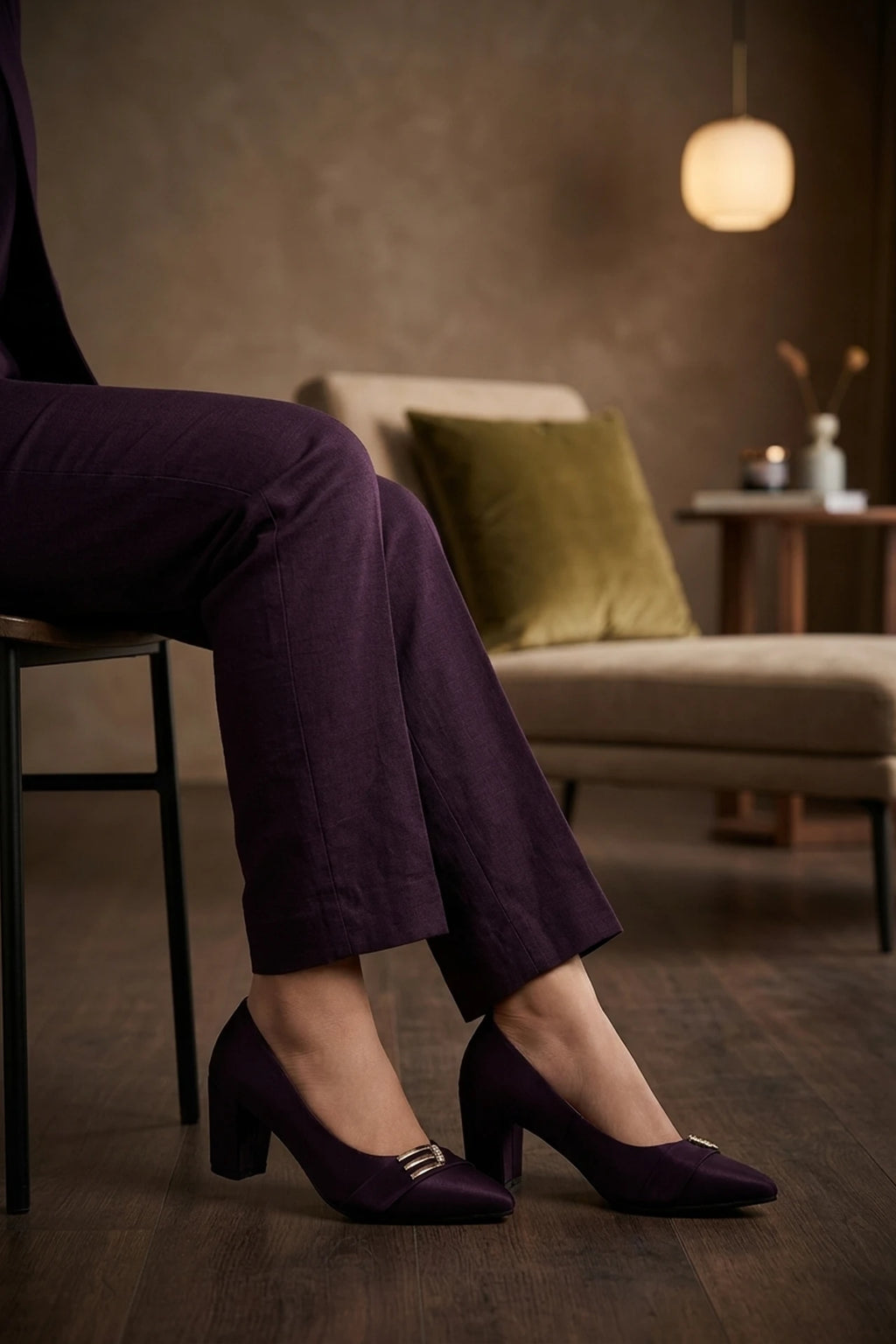 Casual Court Shoes Purple 0450130