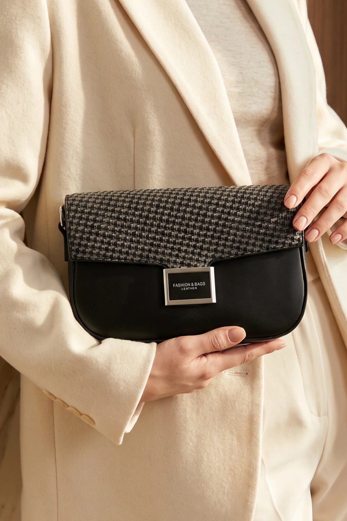 Casual Hand Bag Black 0322295