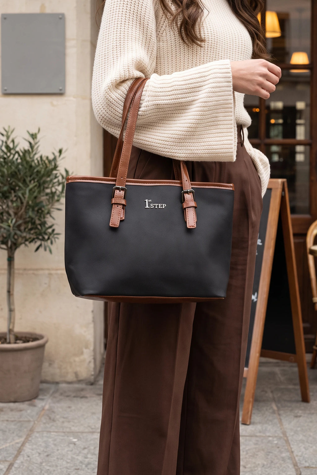 Casual Hand Bag Black 0322300