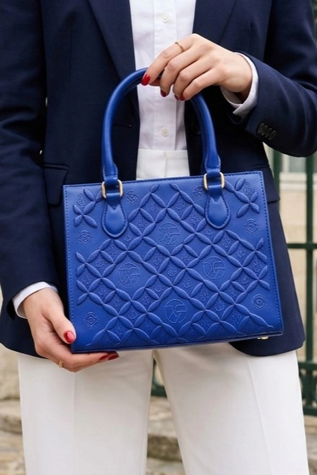 Casual Hand Bag Blue 0322292