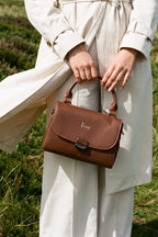 Casual Hand Bag Brown 0322185