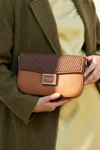 Casual Hand Bag Brown 0322295