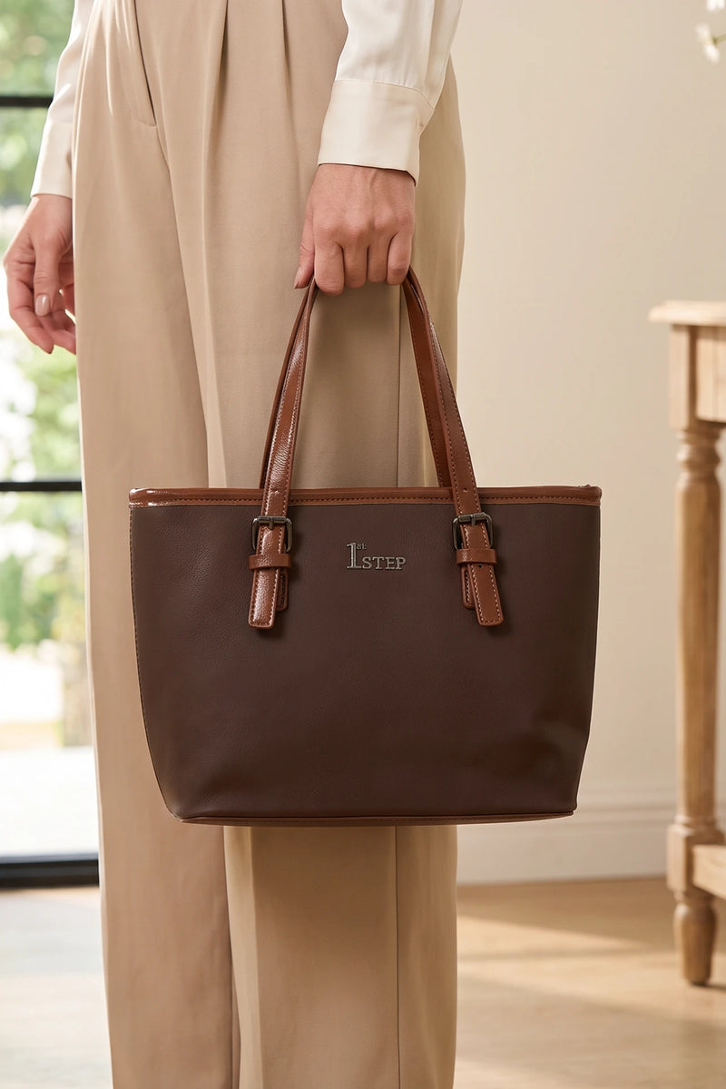 Casual Hand Bag Dark Brown 0322300