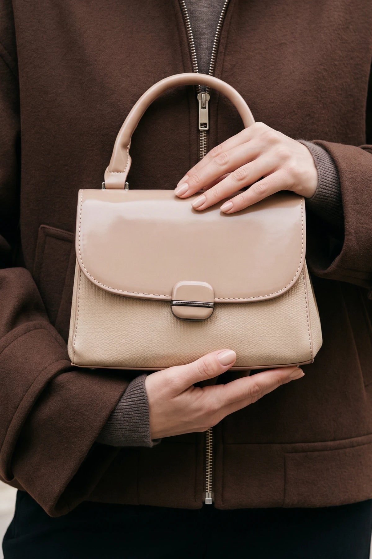 Casual Hand Bag Fawn 0322185