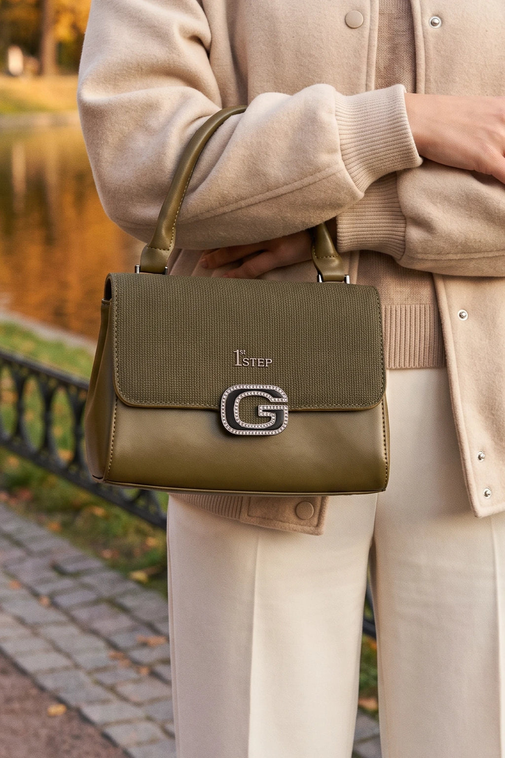 Casual Hand Bag Green 0322184
