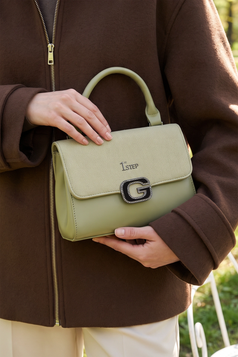 Casual Hand Bag Light Green 0322184