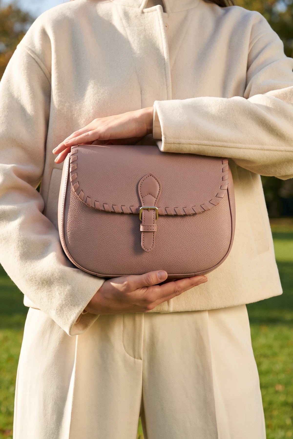 Casual Hand Bag Pink 0322294