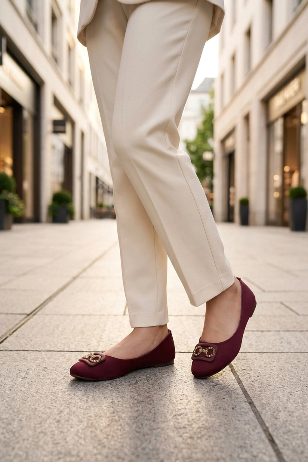 Casual Pumps Maroon 0431444